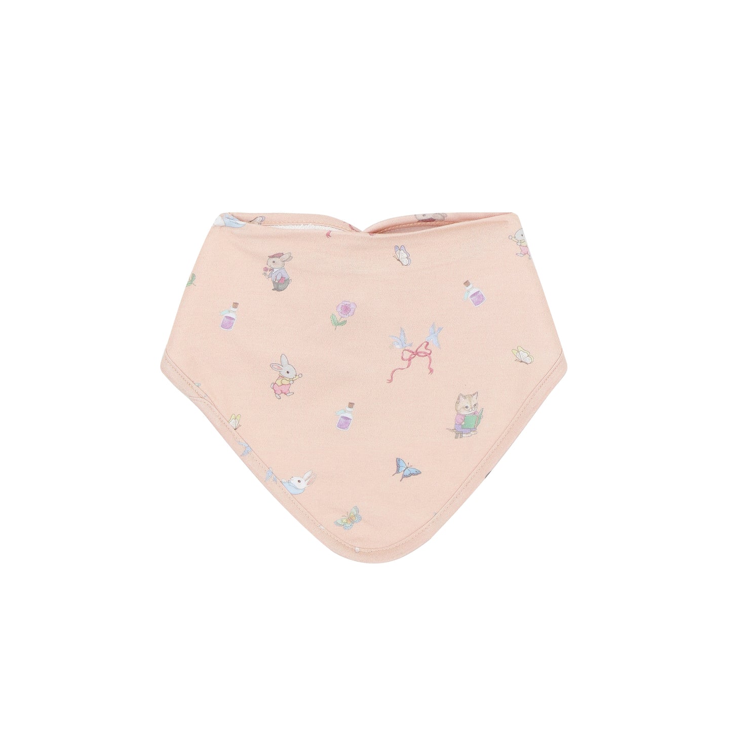 Reversible Bib - Apricot