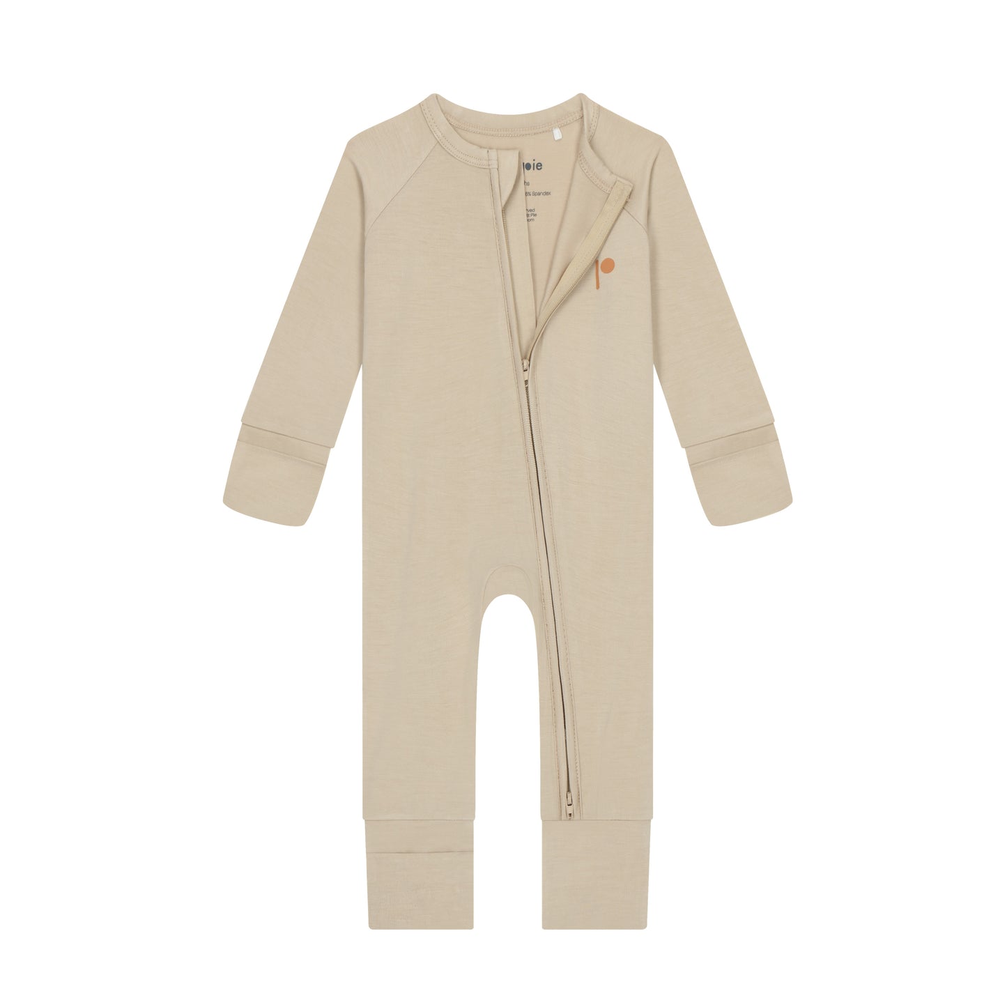 Zip Sleepsuit - Biscuit