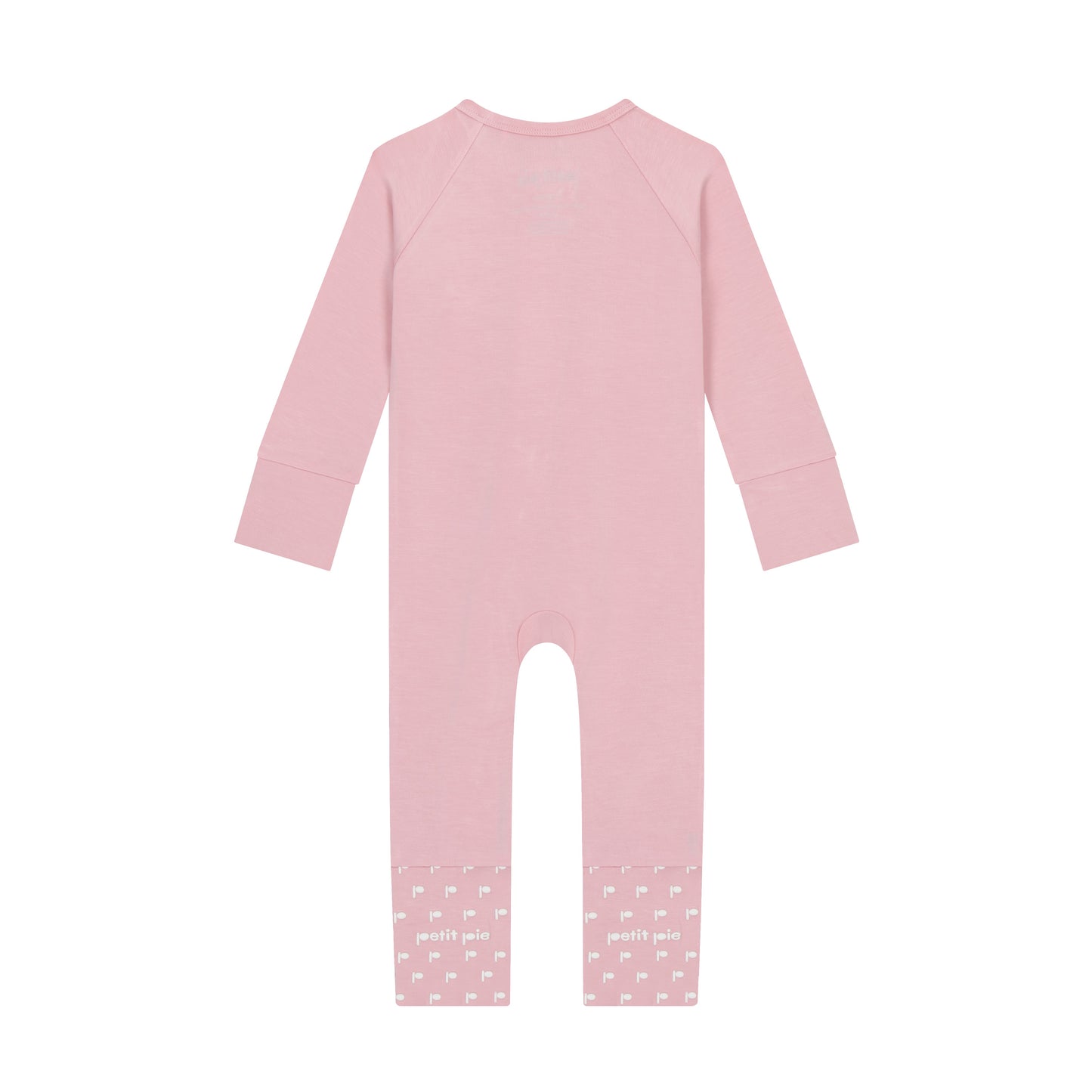 Zip Sleepsuit - Rosy