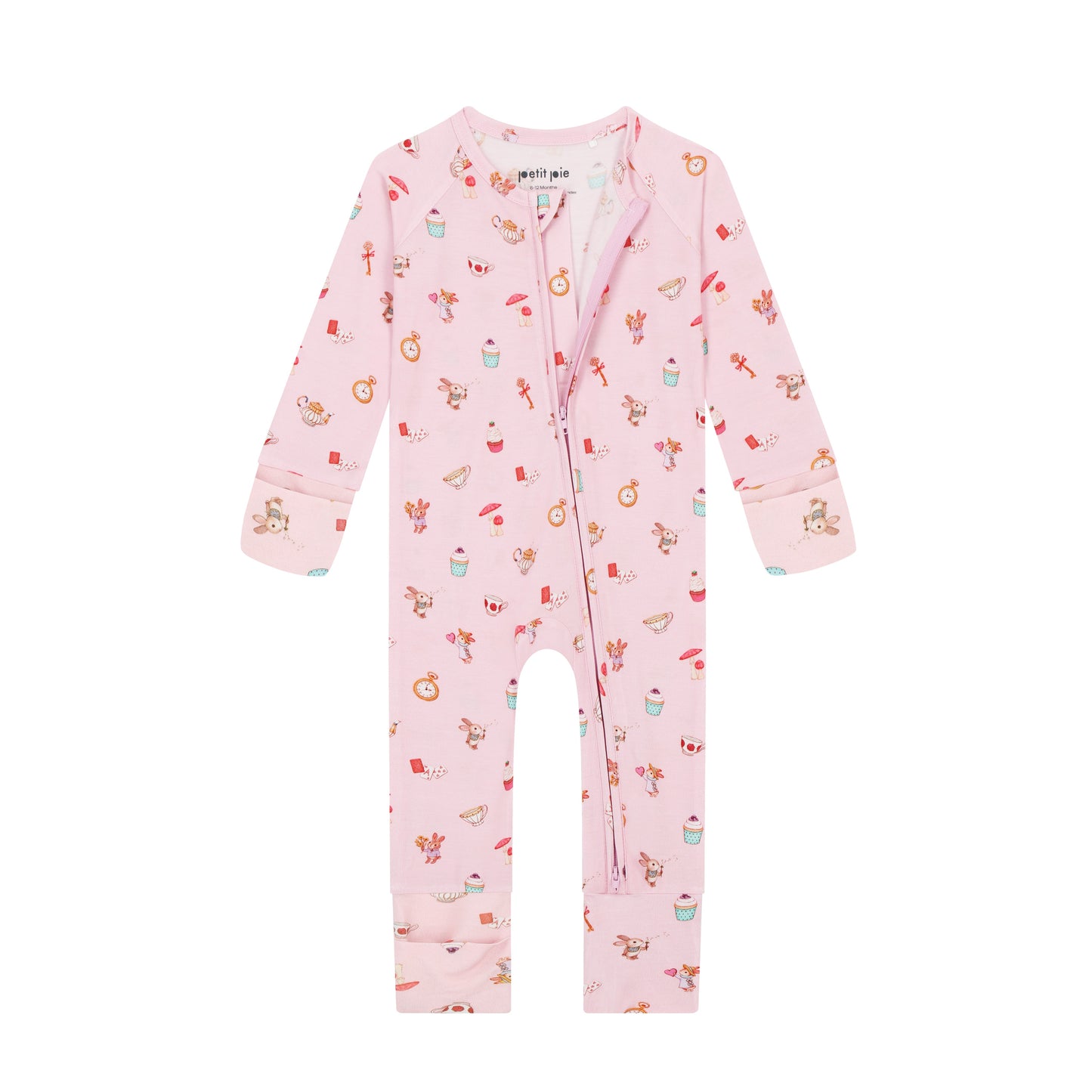 Zip Sleepsuit - Flowering Cherry