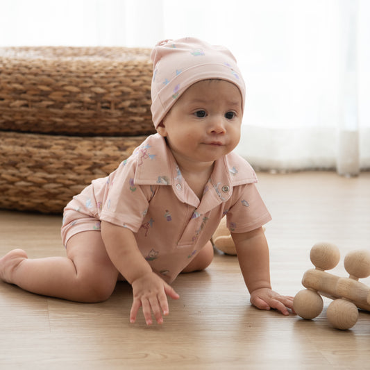 Double Knot Hat - Apricot