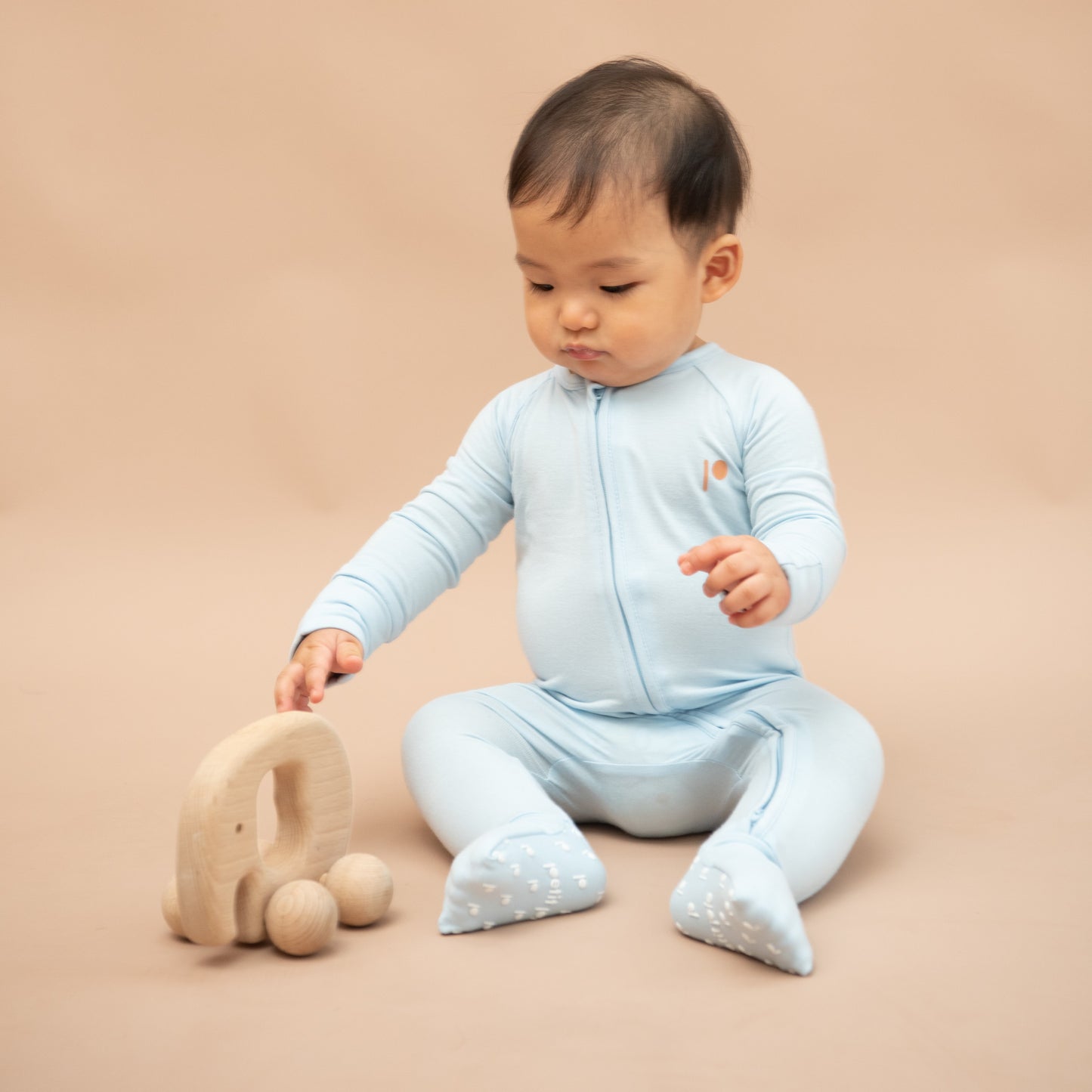 Zip Sleepsuit - Blue Sapphire